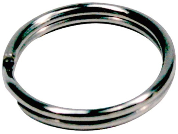 iMARC Split ring Silver 15 mm Small
