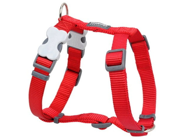 Red Dingo harness, classic red, 36-59cm / 20mm