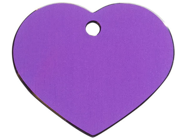 iMARC Hi-Line Large Heart Purple