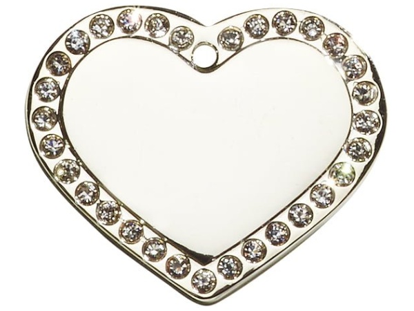 iMARC Glamour Heart Silver