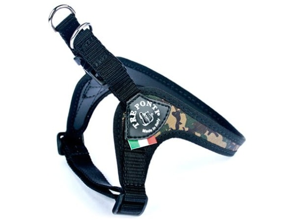 TRE PONTI Mini Sele med justering, str. 3,5 camo