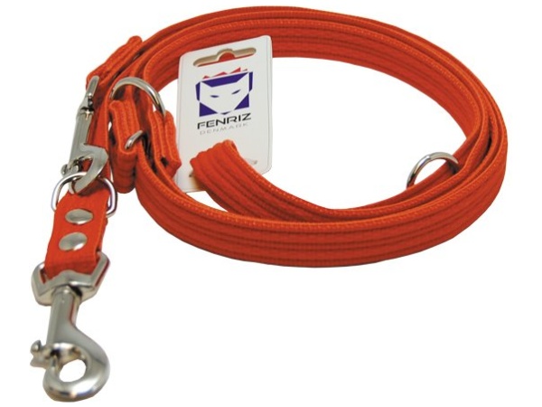 Fenriz dressurline, 2,2m/25mm, orange