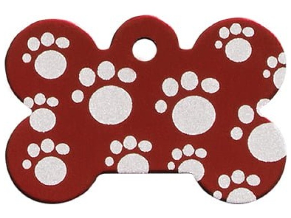 iMARC ben multi paw design, rød