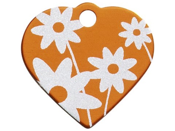 iMARC hjerte daisy flower, orange