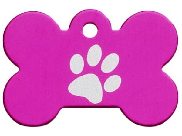 iMARC ben single paw print, pink