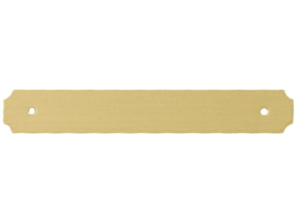 iMARC Saddle Plate Brass