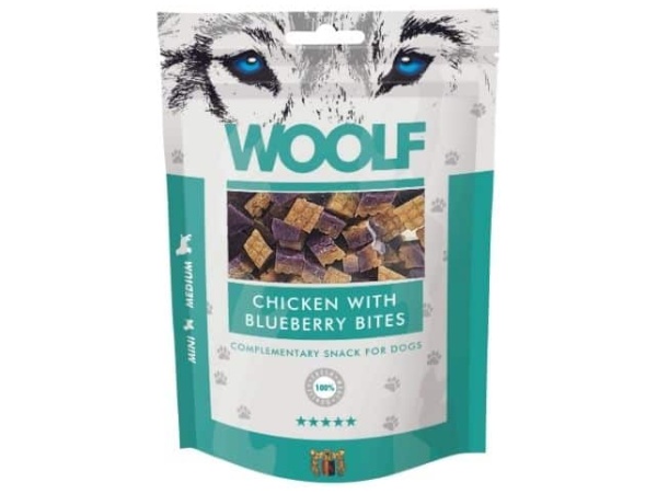 Woolf Chicken with Blueberry Bites 100g