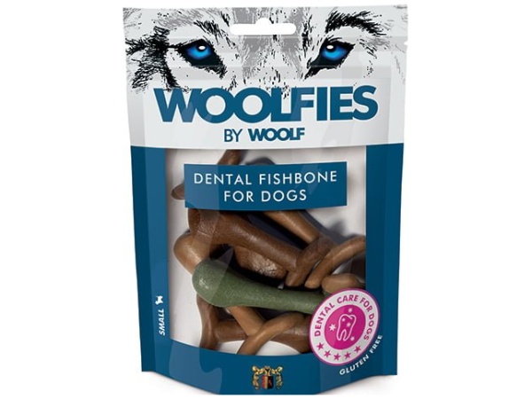 Woolfies Dental Fishbone Small 200g