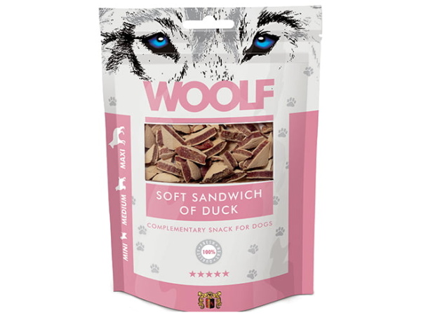 Woolf Soft Sandwich of Duck 100g