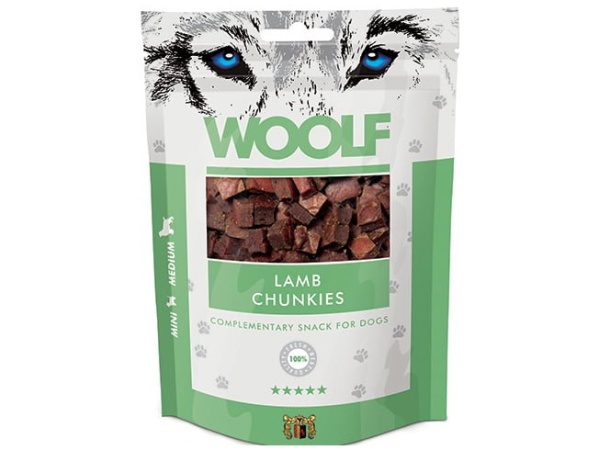 Woolf Lamb Chunkies 100g