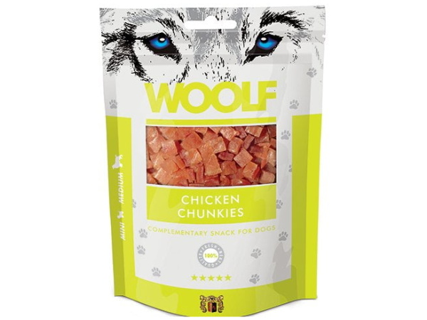 Woolf Chicken Chunkies 100g