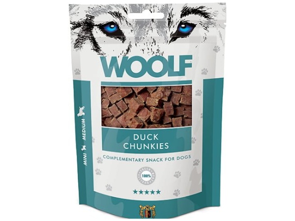 Woolf Duck Chunkies 100g