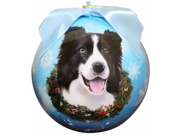 Christmas ornament, Border Collie