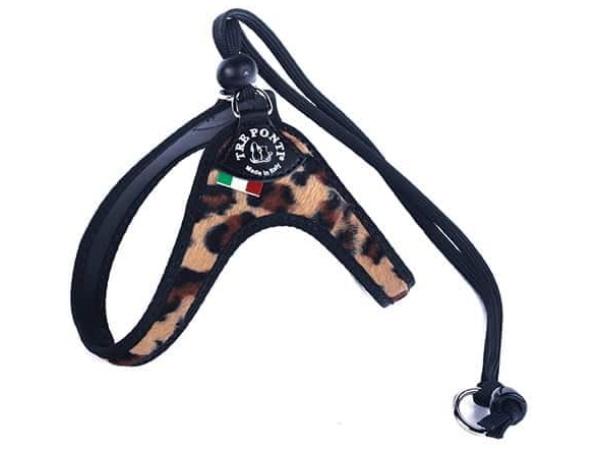 TRE PONTI Sele med strop, leopard