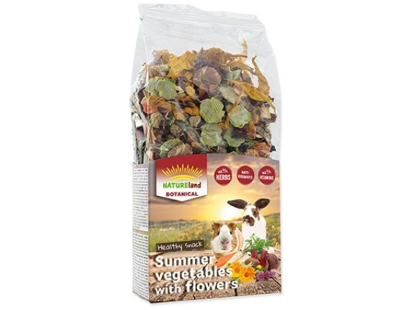 Nature Land BOTANICAL grøntsager med blomster, 100g