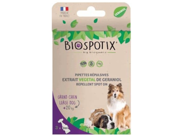 Biogance BIOSPOTIX XL Spot on per cani, 3x3ml