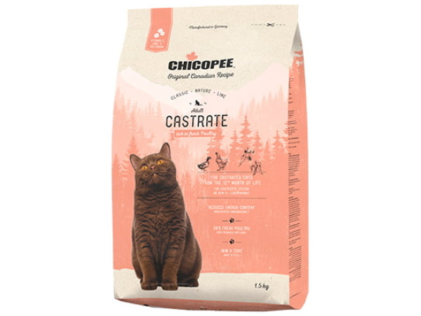 Chicopee CNL Cat Castrate Fjerkræ, 1,5kg