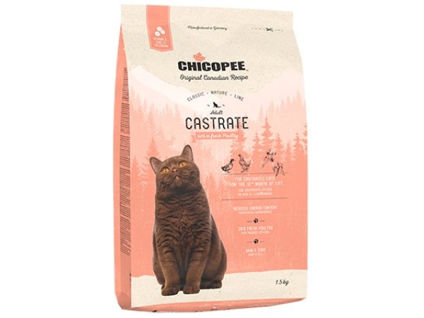 Chicopee CNL Cat Castrate Fjerkræ, 1,5kg