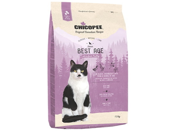 Chicopee CNL Cat Senior Best Age Geflügel, 1,5kg
