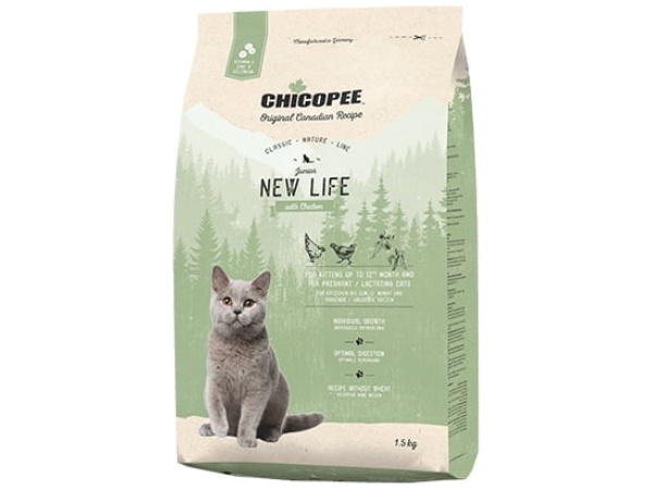 Chicopee CNL Cat Junior New Life kylling, 1,5kg