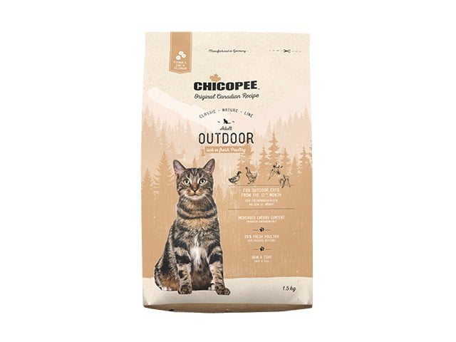 Chicopee CNL Cat Adult Outdoor Fjerkræ, 15kg