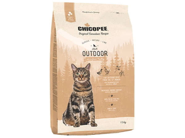 Chicopee CNL Cat Adult Outdoor Fjerkræ, 1,5kg