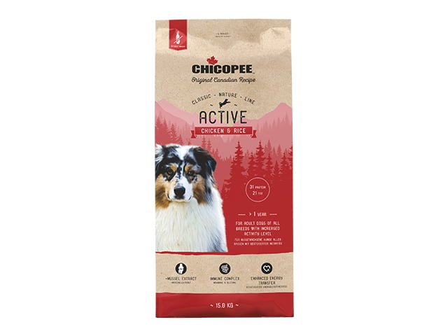 Chicopee CNL Active Kylling & Ris, 15kg