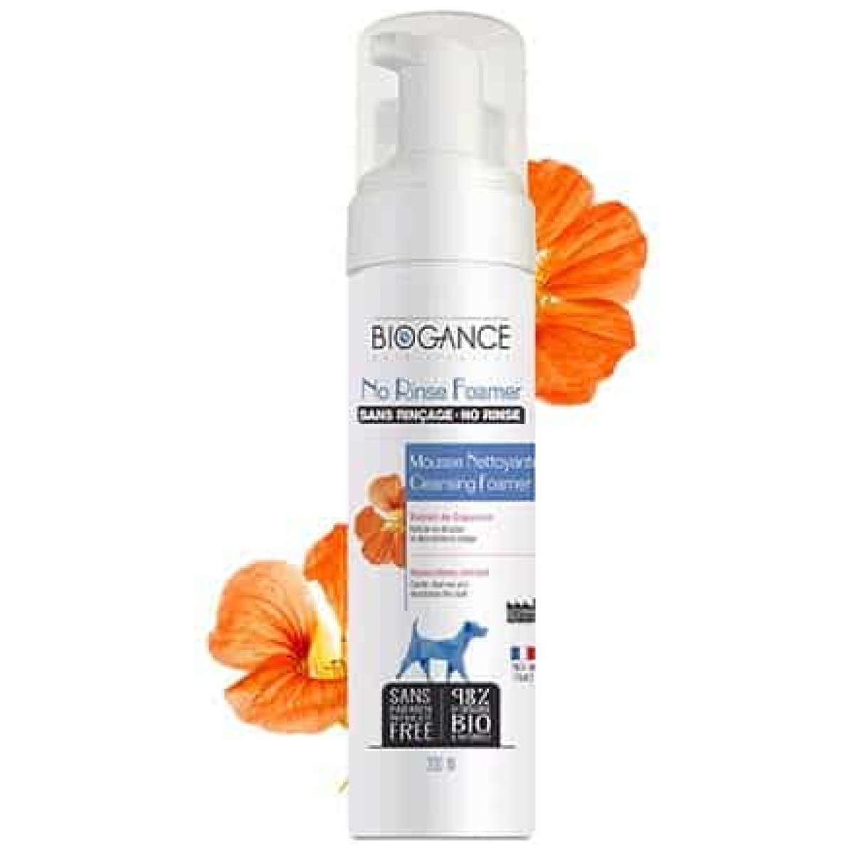 Biogance Dog No Rinse foamer