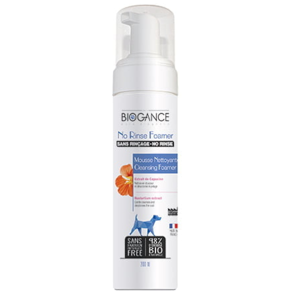 Biogance Dog No Rinse foamer