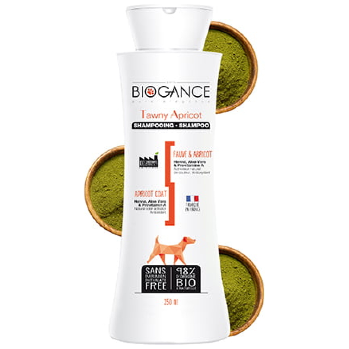 Biogance Tawny Apricot hundeshampoo