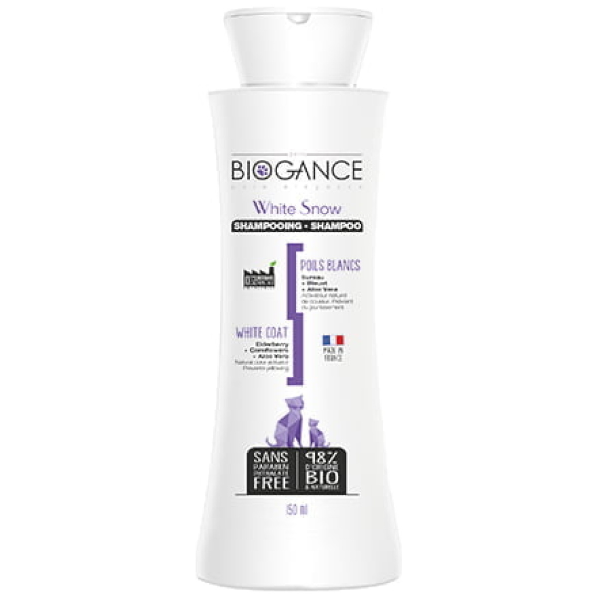 Biogance Cat White Snow shampoo