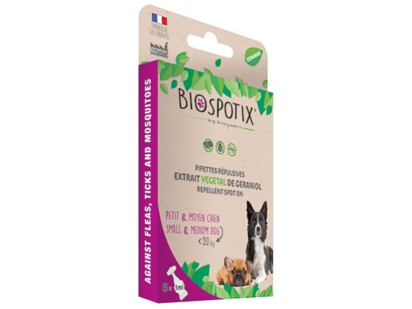 Biogance BIOSPOTIX Spot on per cani, 5x1ml