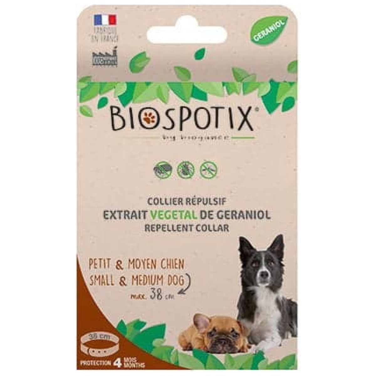 Biospotix dog collar flea collar