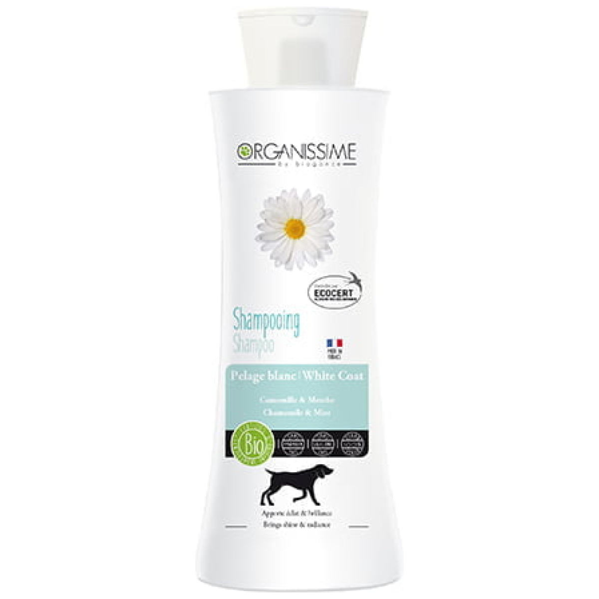 Biogance Organissime Dog White Coat shampoo