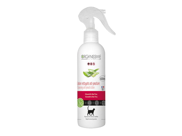 Organissime Ecocert Bio Cat Antiparasite dry cleaning lotion, 250ml