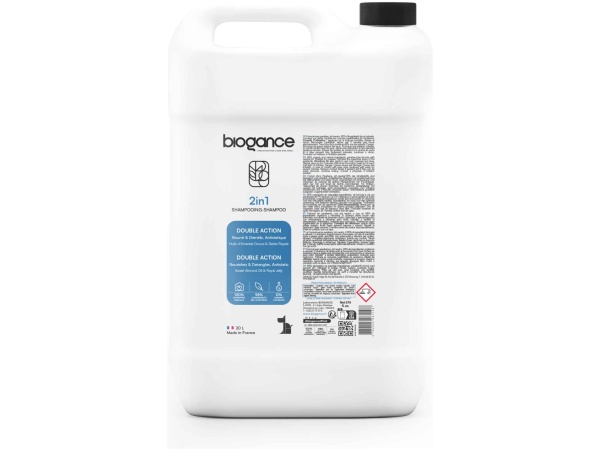 Biogance Hund 2 in 1 Shampoo, 20L