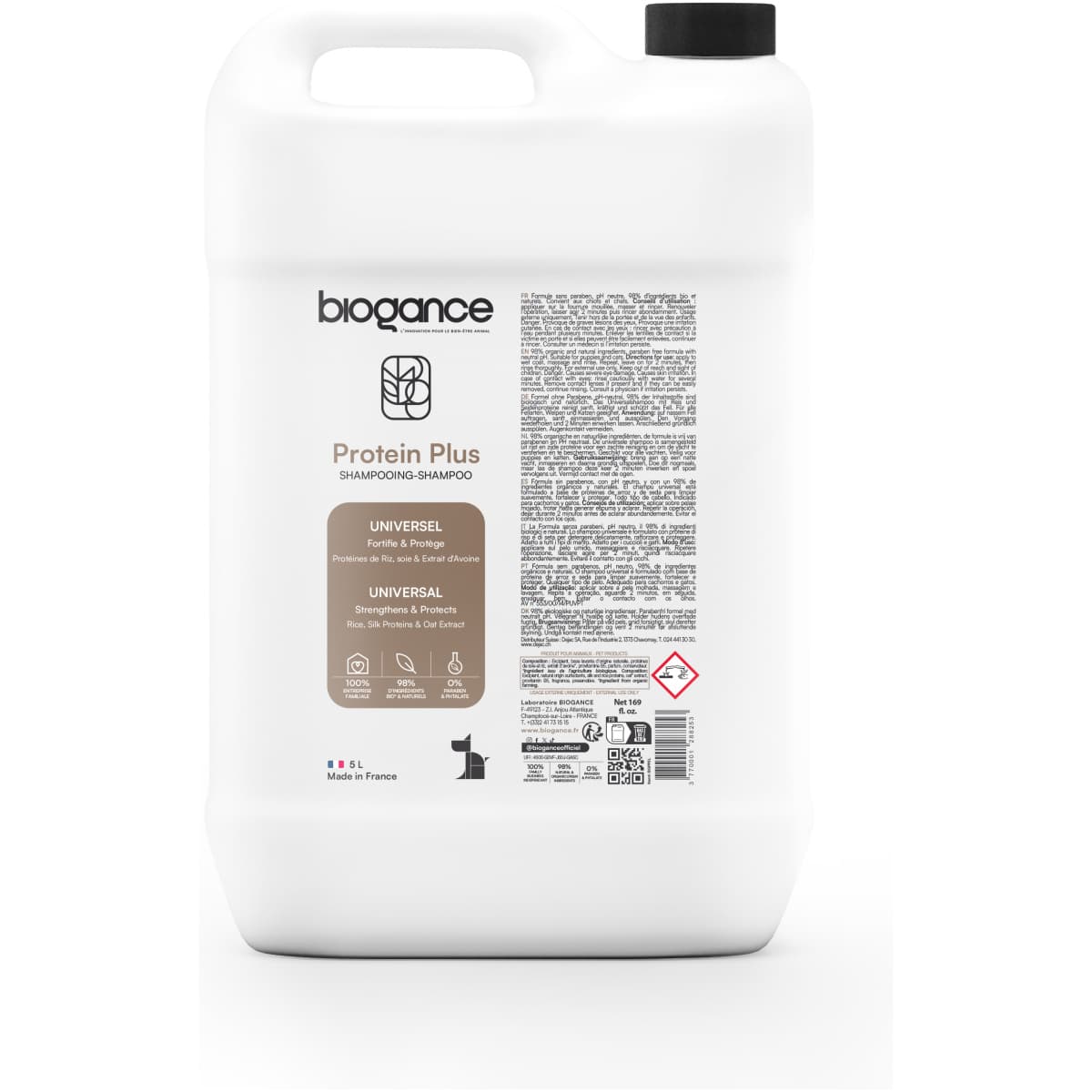 Biogance Dog Protein Plus shampoo, 250ml - Image 3