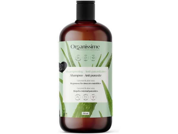 Organissime Ecocert Bio Dog Anti Parasite Shampoo, 250ml