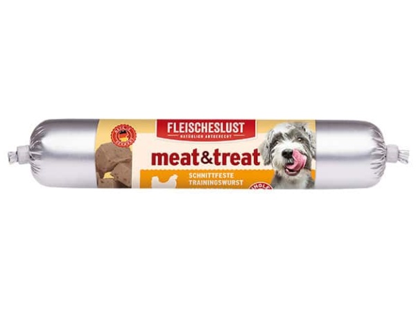 Meat & Treat singleshot fjerkræ, 80g