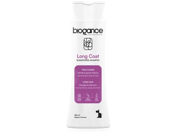 Biogance Dog Long Coat shampoo, 250ml