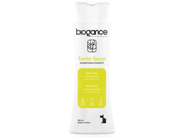 Biogance Shampoo segreto per cani Terrier (manto metallico)