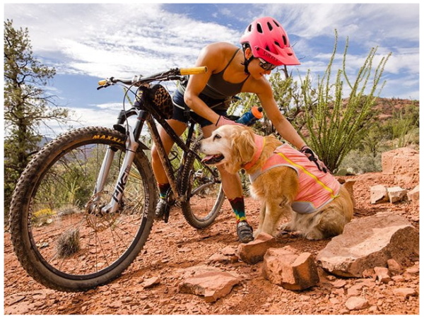 Ruffwear Swamp Cooler Zip Vest, Salmon Pink