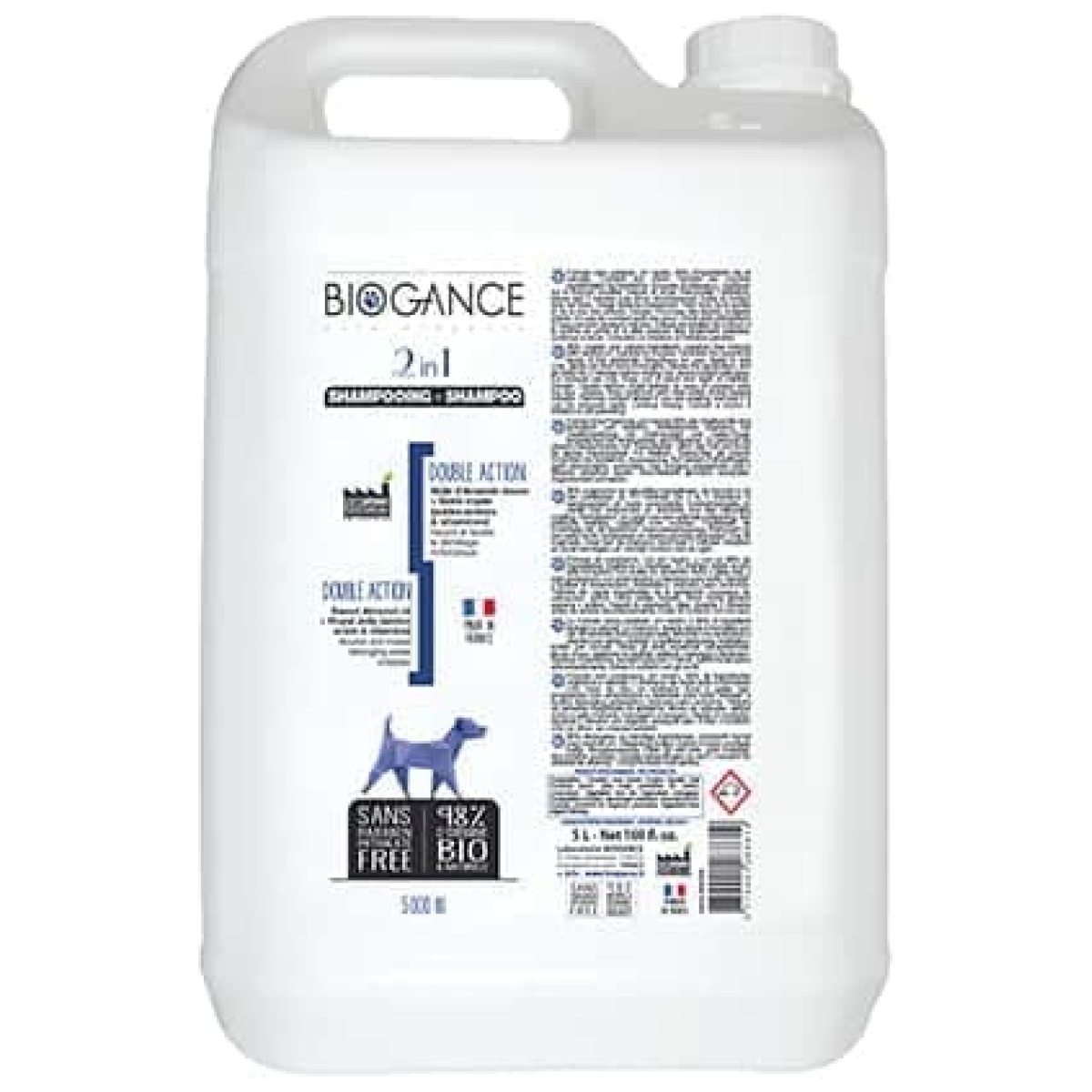 Biogance dog shampoo 2in1 1L