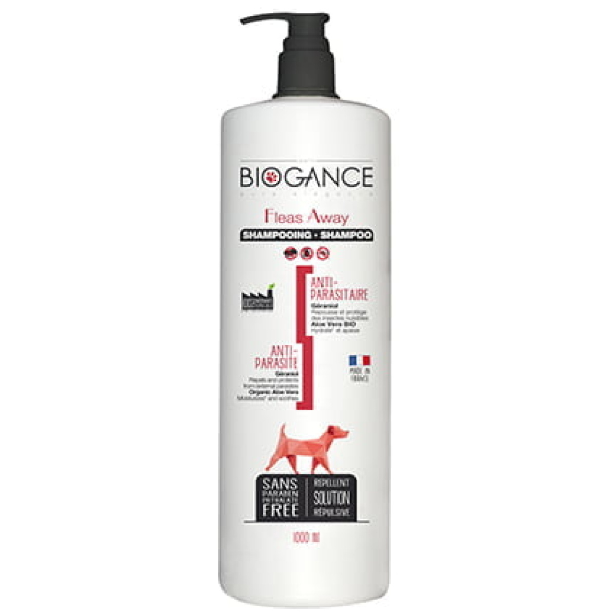 Biogance flea away hundeshampoo