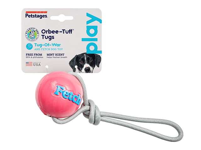 Planet Dog Fetch Bold m. Reb, Pink