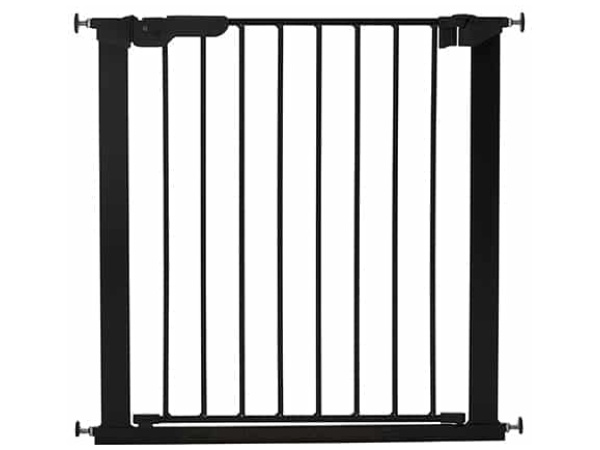 DogSpace Lassie Pressure Fitted Pet gate, black