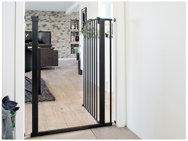 Extension for DogSpace Bonnie Pet gate, black 2x7cm