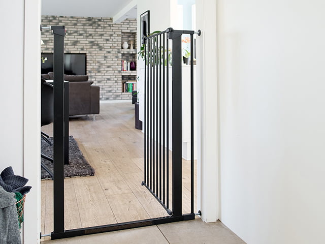 Extension for DogSpace Bonnie Pet gate, black 2x7cm