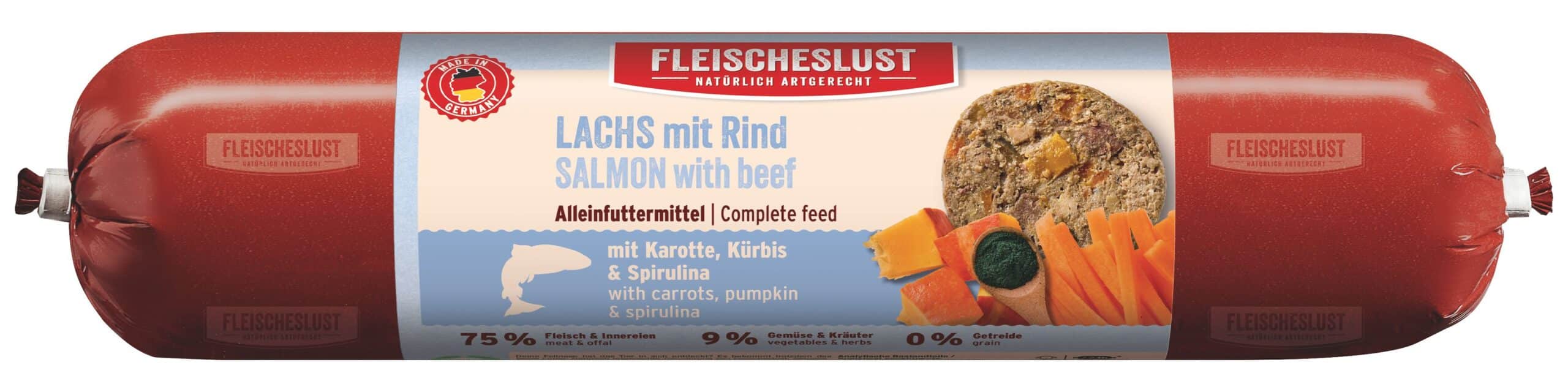 Classic frisk laks med gulerod, græskar og spirulina