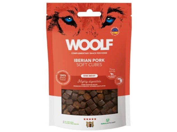 Woolf Soft Cubes Iberian Pork, 100g